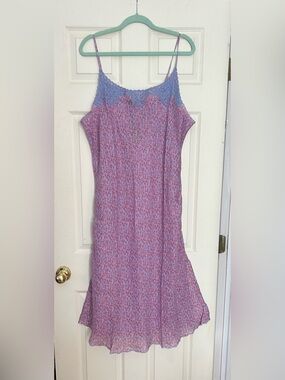 NWT J. Crew floral ramie dress 2X